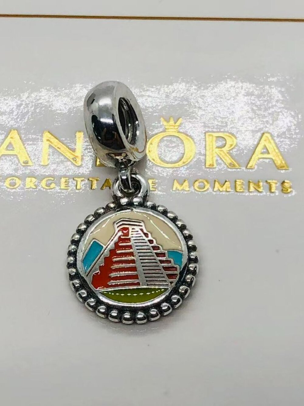 Pandora Mayan Pyramid / Cozumel / Riviera Maya Exclusive Dangle charm